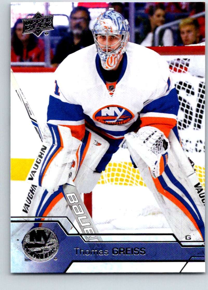 2016-17 Upper Deck #370 Thomas Greiss Mint Image 1