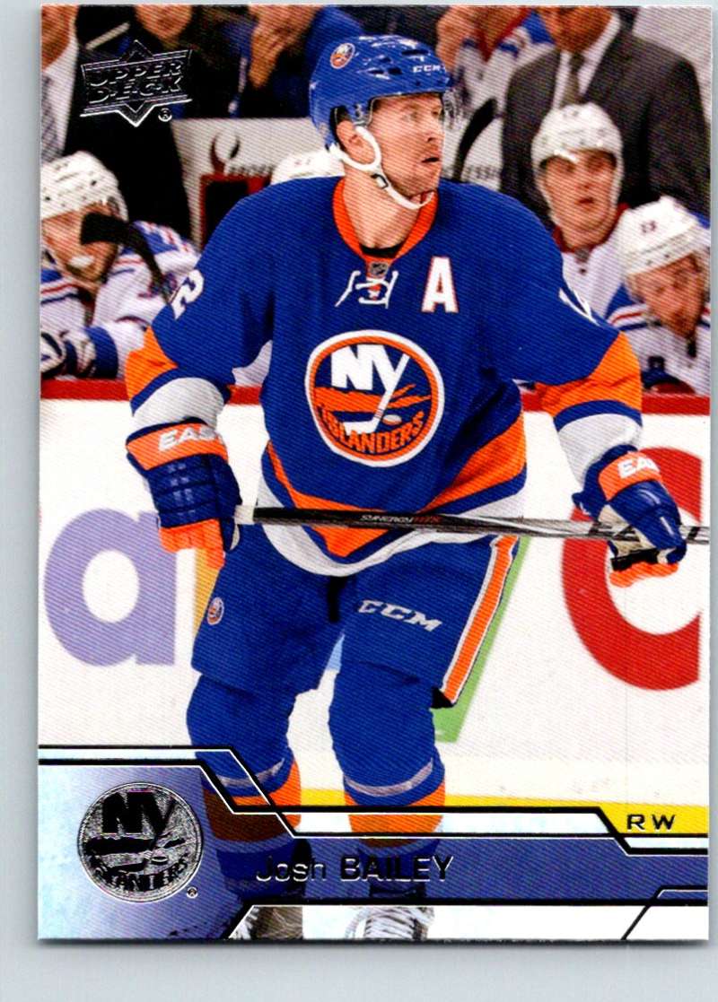 2016-17 Upper Deck #372 Josh Bailey Mint Image 1