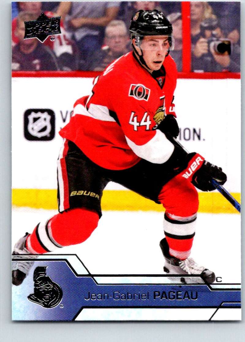 2016-17 Upper Deck #380 Jean-Gabriel Pageau Mint Image 1