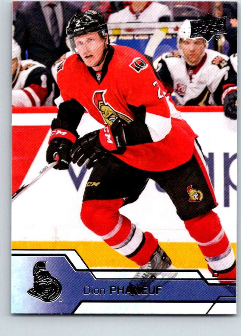 2016-17 Upper Deck #384 Dion Phaneuf Mint Image 1