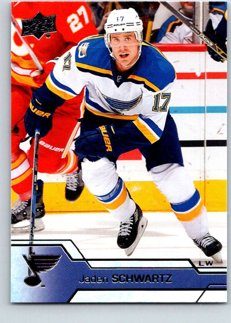 2016-17 Upper Deck #409 Jaden Schwartz Mint Image 1