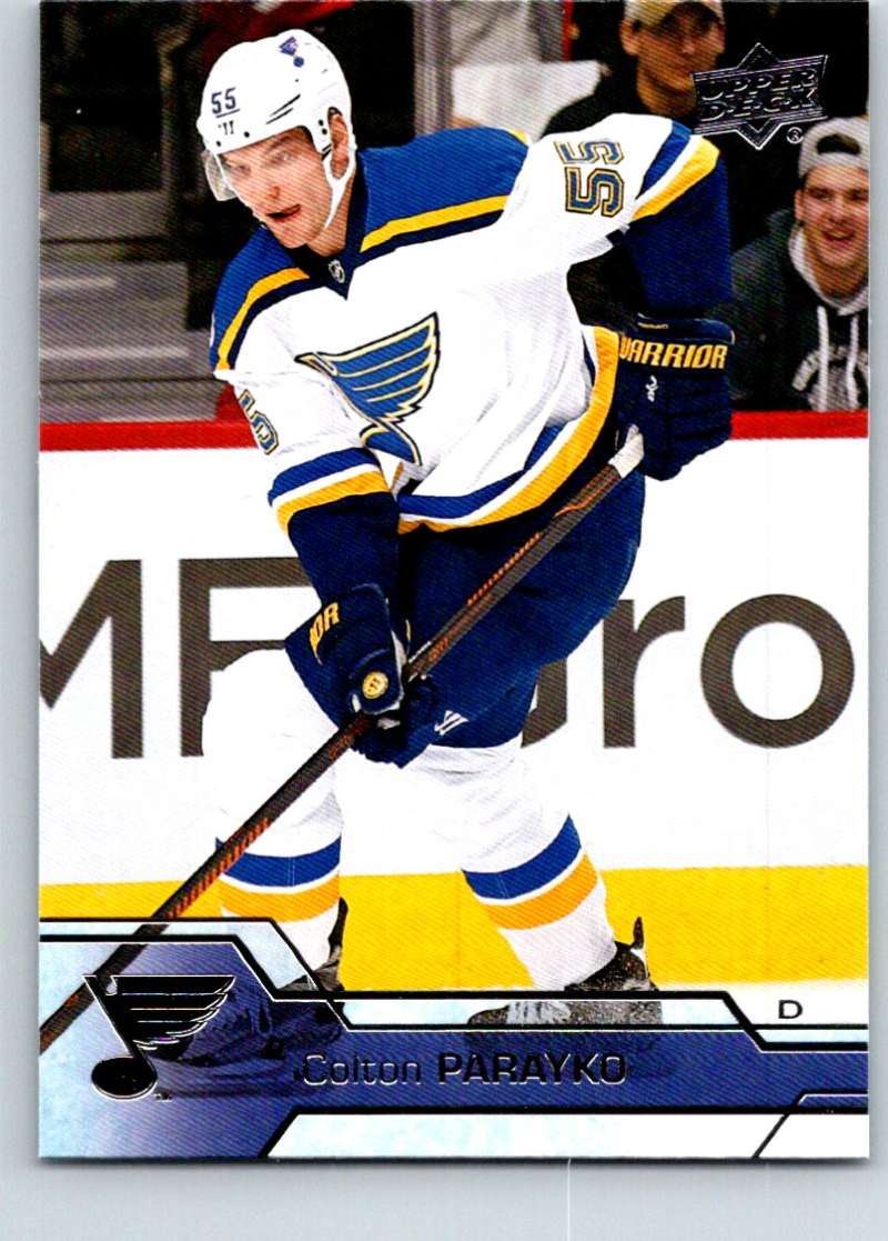 2016-17 Upper Deck #410 Colton Parayko Mint Image 1