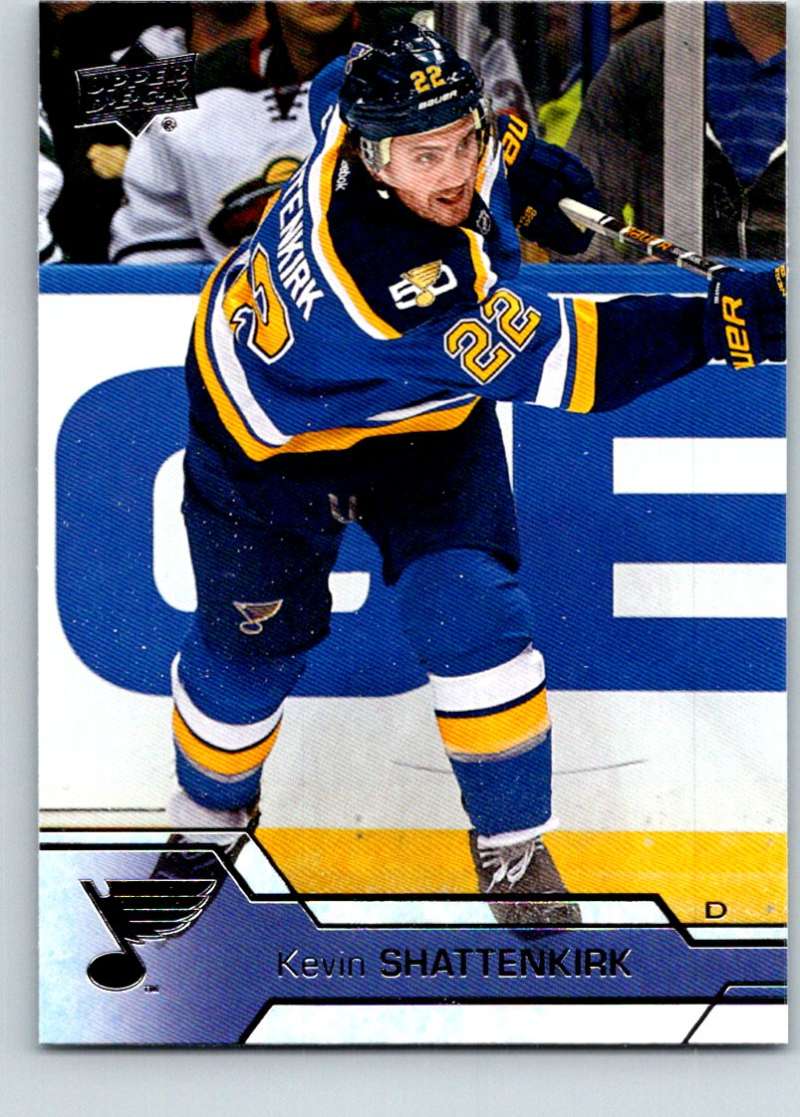 2016-17 Upper Deck #412 Kevin Shattenkirk Mint Image 1