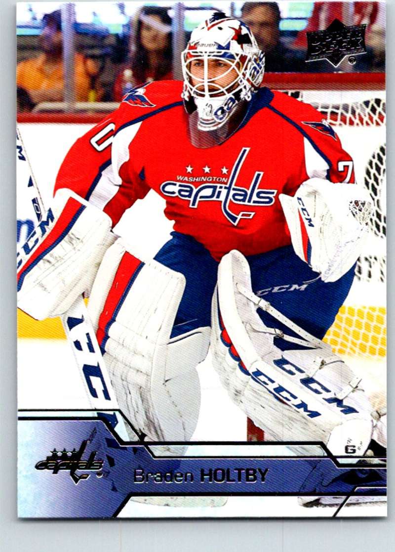 2016-17 Upper Deck #437 Braden Holtby Mint Image 1