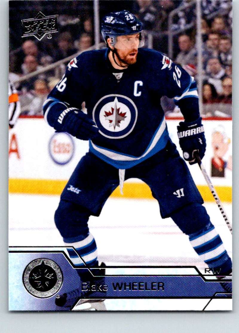 2016-17 Upper Deck #444 Blake Wheeler Mint Image 1