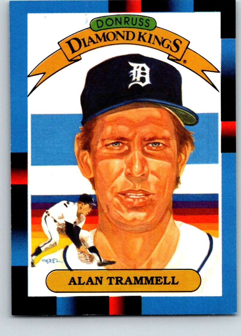1988 Donruss #4 Alan Trammell DK Mint Image 1