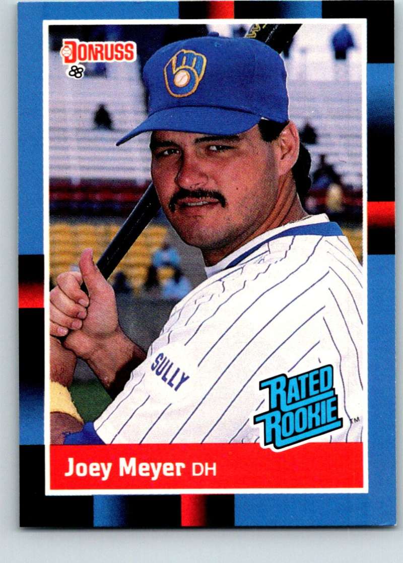 1988 Donruss #36 Joey Meyer Mint Image 1