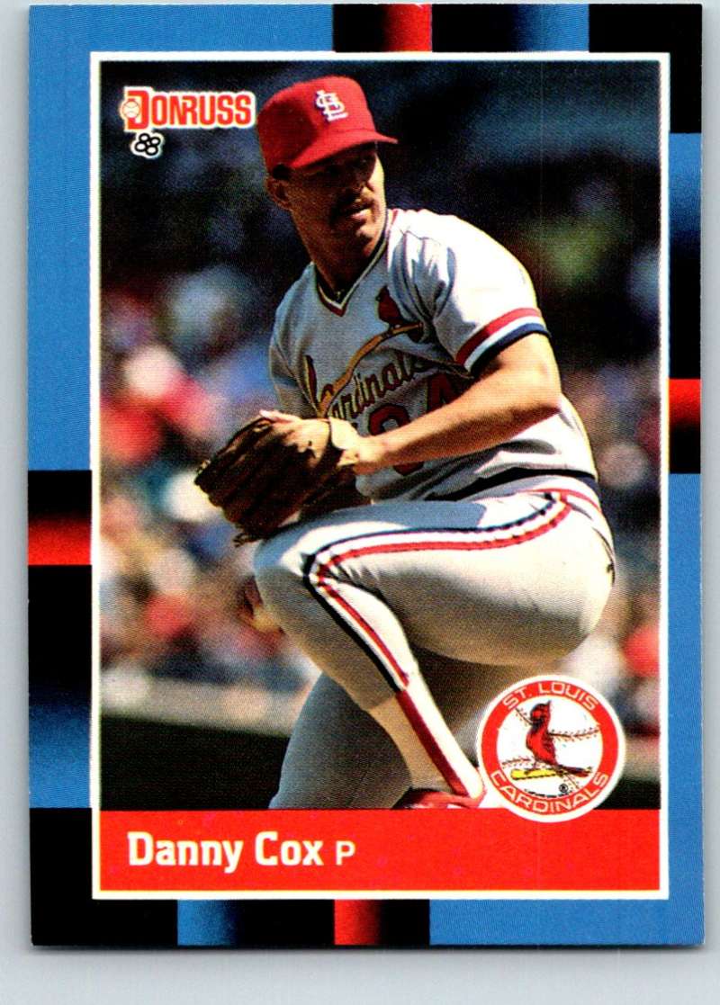 1988 Donruss #60 Danny Cox Mint Image 1