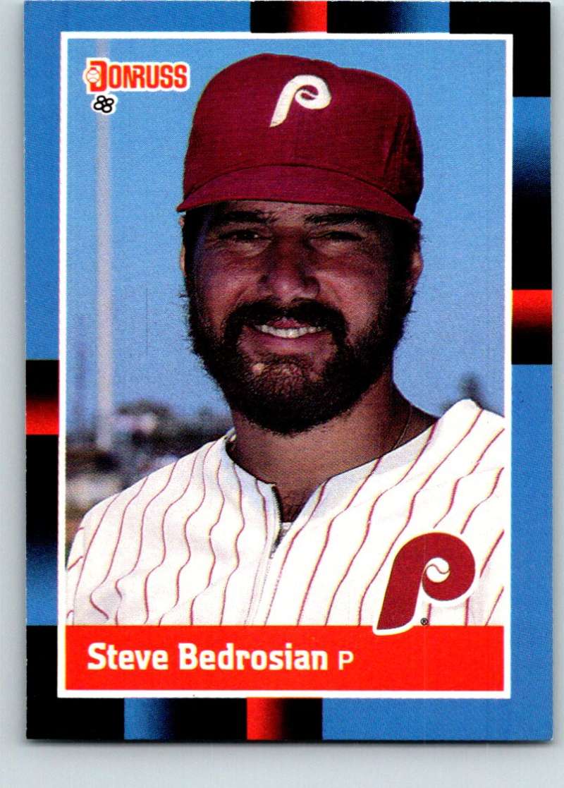 1988 Donruss #62 Steve Bedrosian Mint Image 1