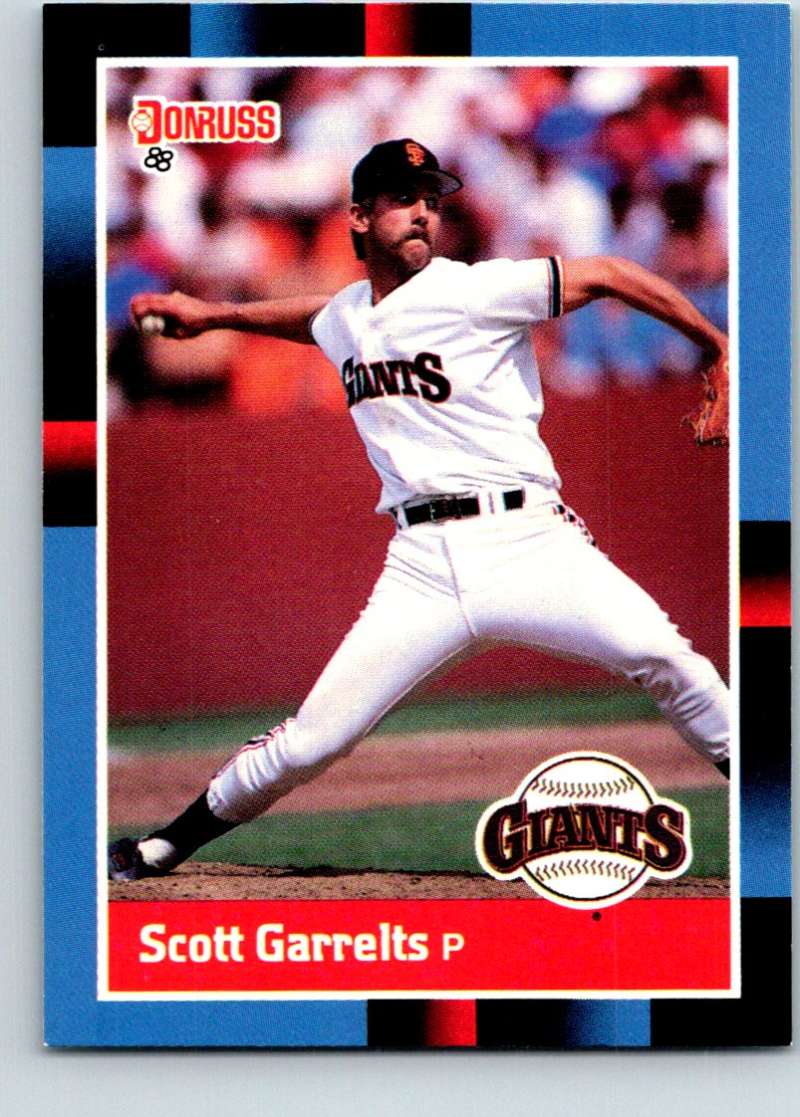 1988 Donruss #80 Scott Garrelts Mint Image 1