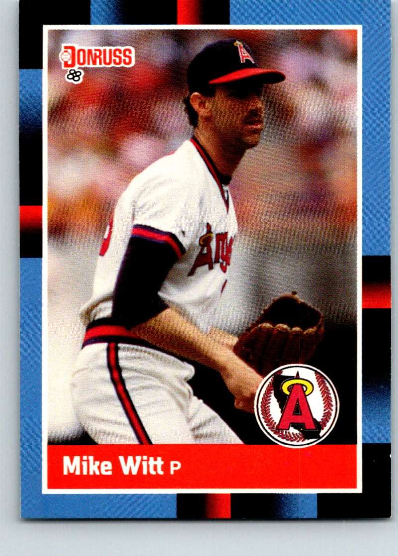 1988 Donruss #86 Mike Witt Mint Image 1