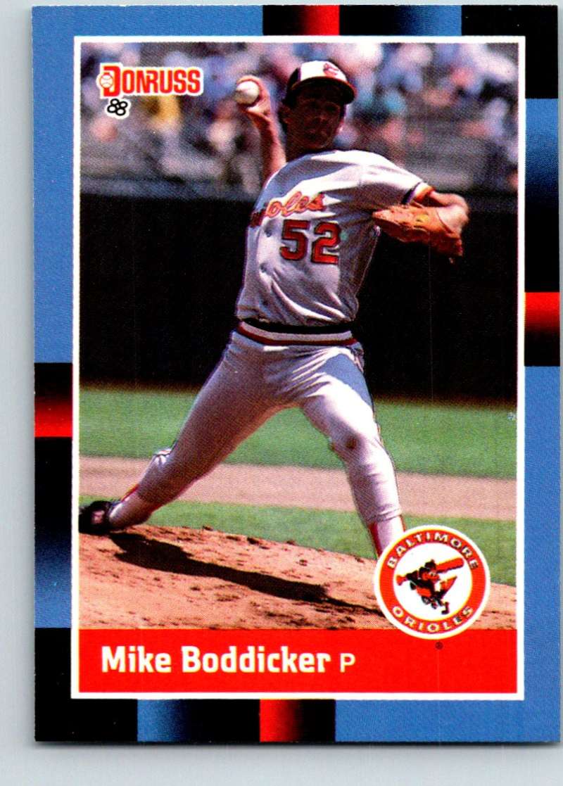 1988 Donruss #89 Mike Boddicker Mint Image 1
