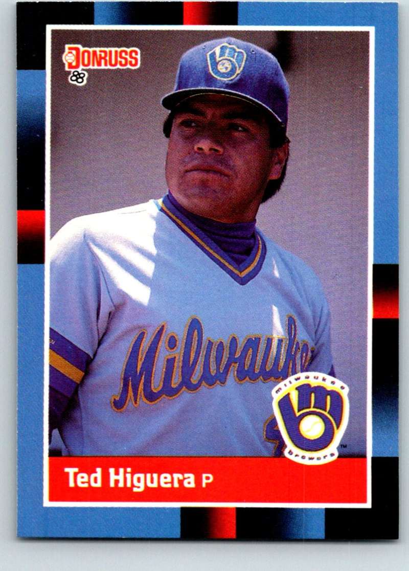 1988 Donruss #90 Teddy Higuera Mint Image 1