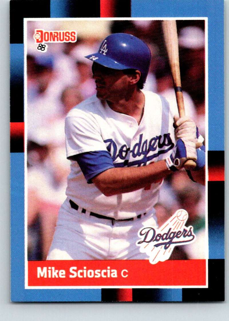 1988 Donruss #106 Mike Scioscia Mint Image 1