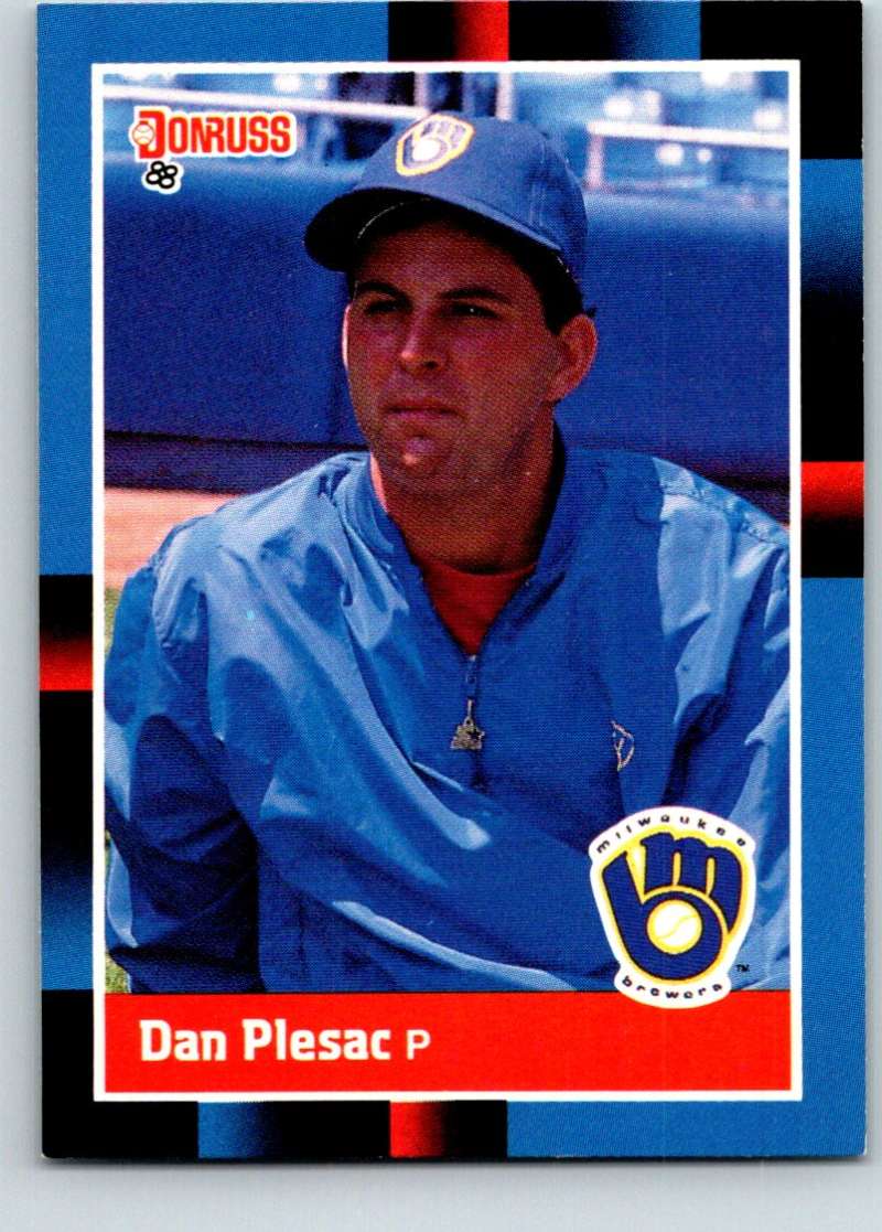 1988 Donruss #109 Dan Plesac Mint Image 1