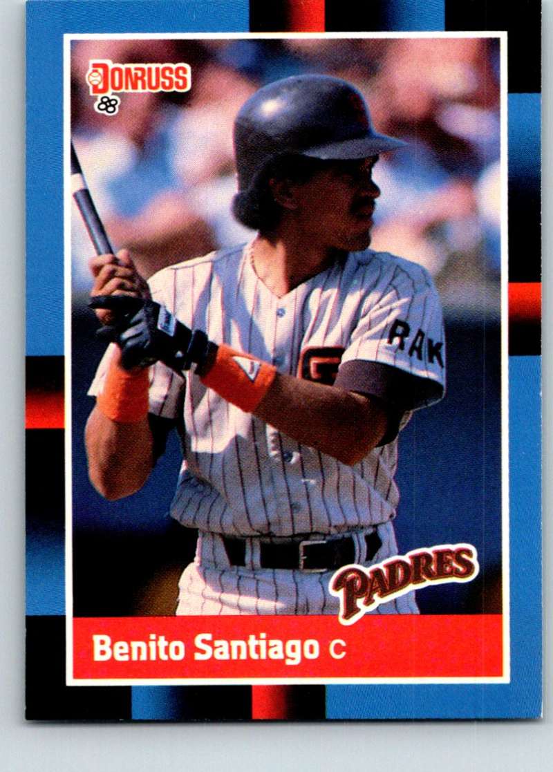 1988 Donruss #114 Benito Santiago Mint Image 1