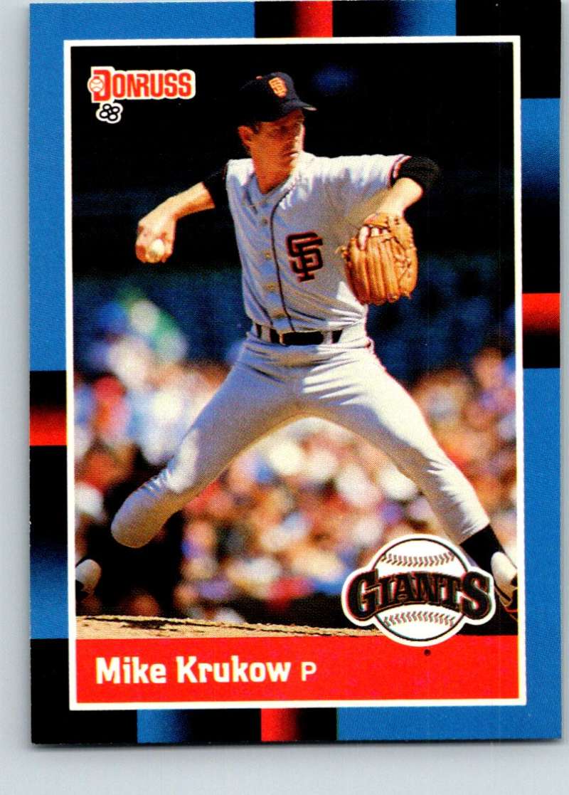 1988 Donruss #116 Mike Krukow Mint Image 1