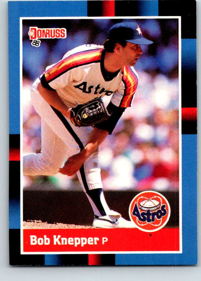 1988 Donruss #138 Bob Knepper Mint Image 1