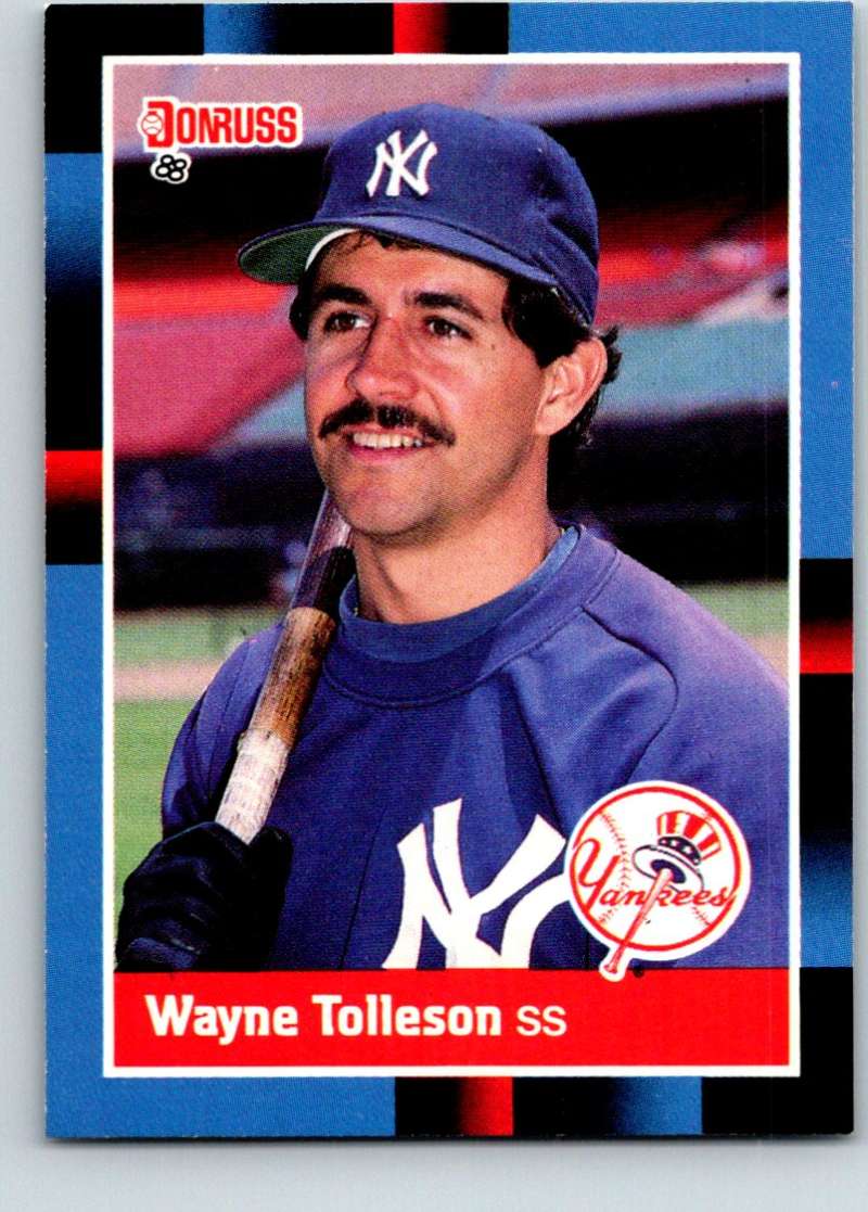 1988 Donruss #154 Wayne Tolleson Mint Image 1