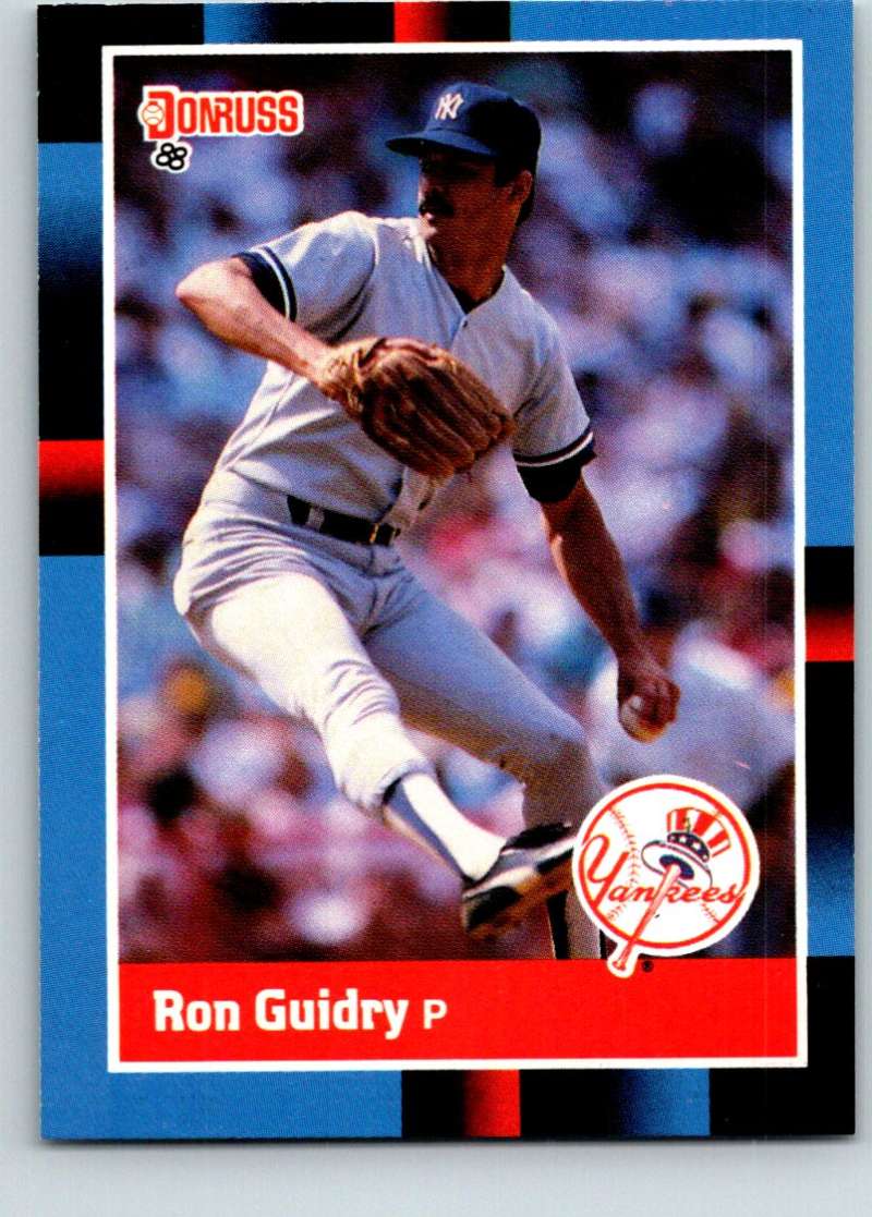 1988 Donruss #175 Ron Guidry Mint Image 1