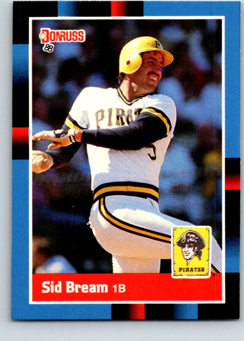 1988 Donruss #188 Sid Bream Mint Image 1