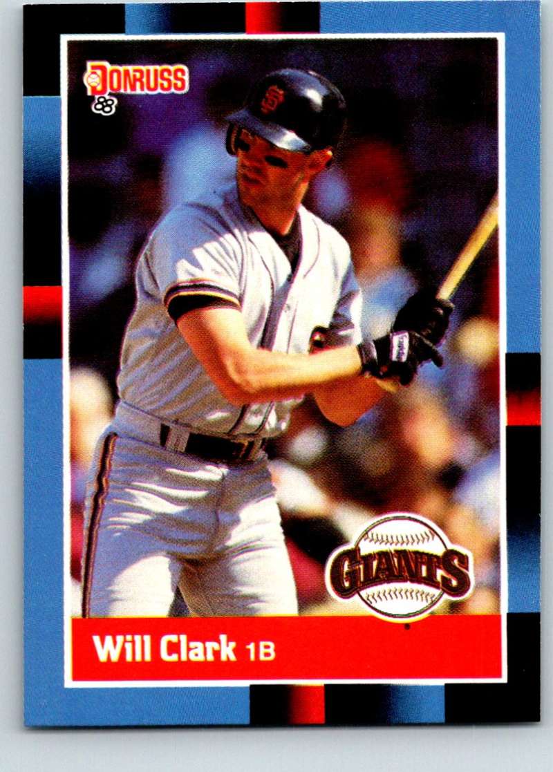 1988 Donruss #204 Will Clark Mint Image 1
