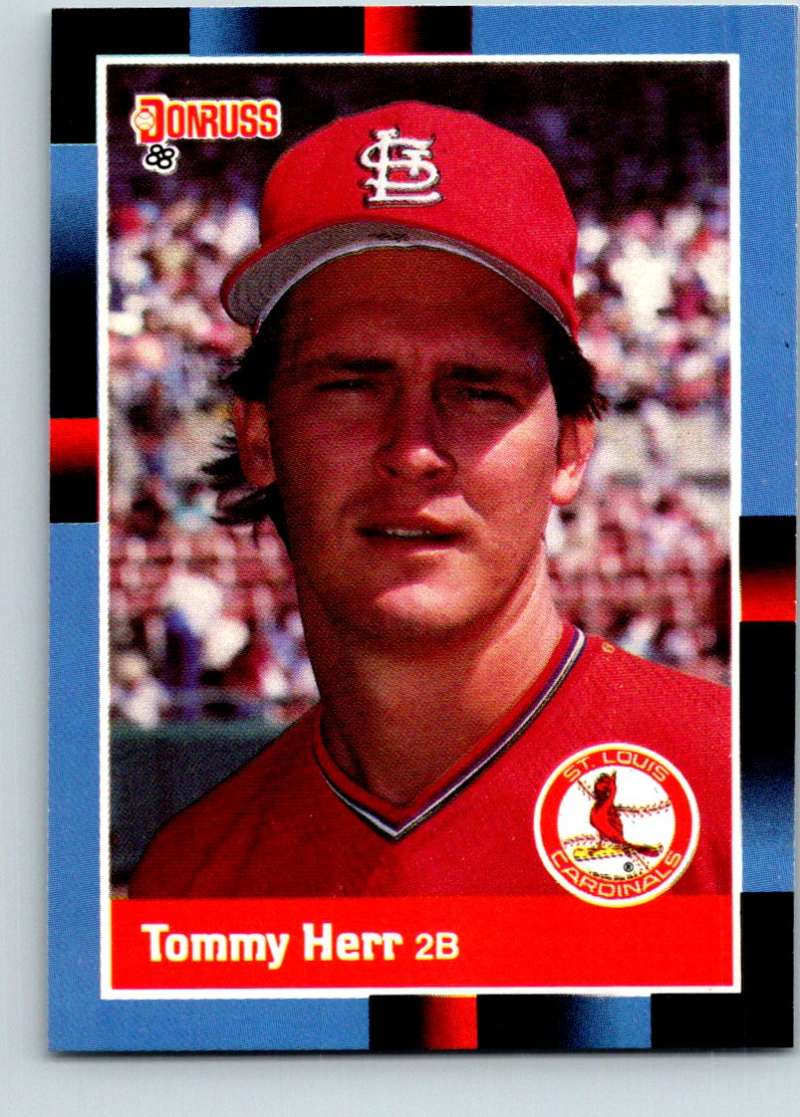 1988 Donruss #208 Tommy Herr Mint Image 1