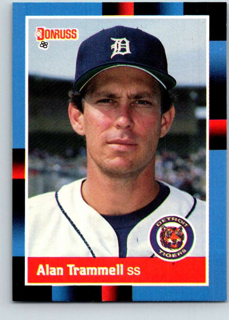 1988 Donruss #230 Alan Trammell Mint Image 1