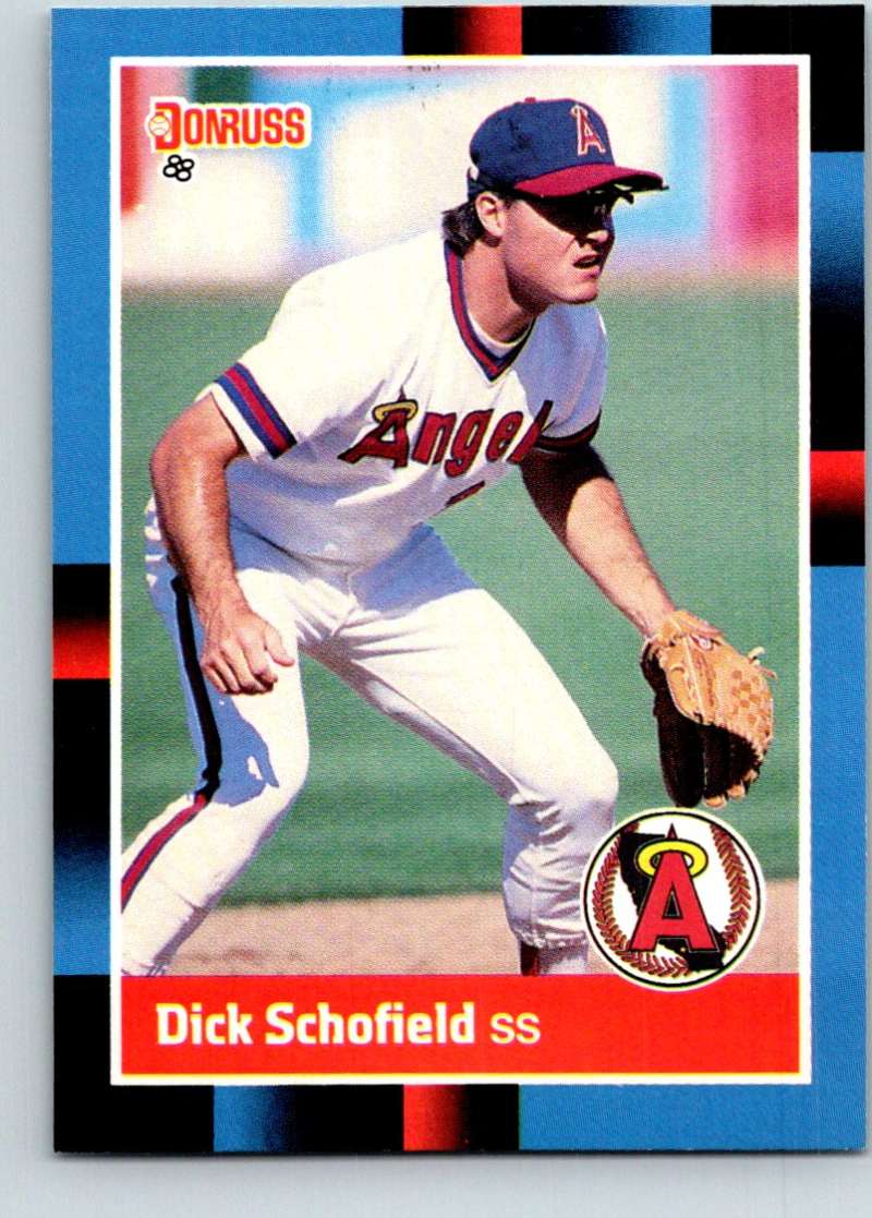 1988 Donruss #233 Dick Schofield Mint Image 1