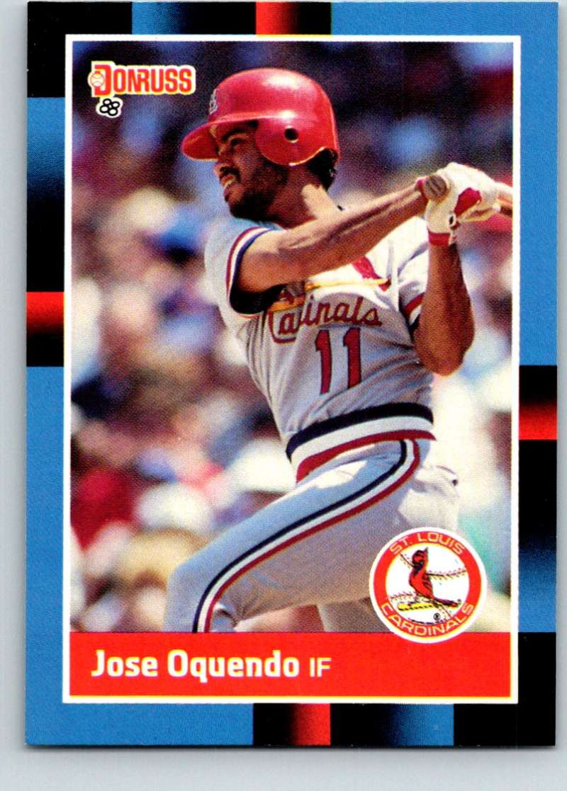 1988 Donruss #234 Jose Oquendo Mint Image 1