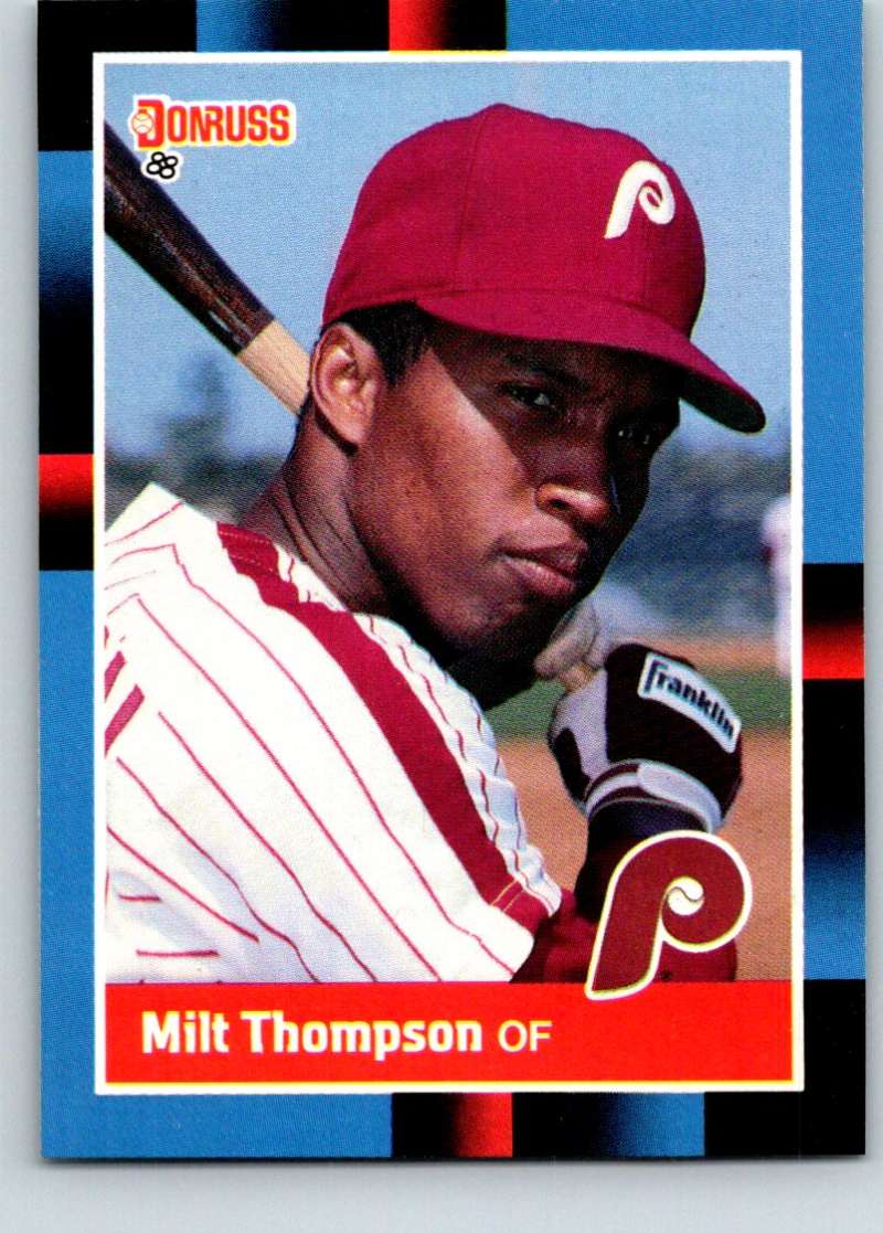 1988 Donruss #236 Milt Thompson Mint Image 1