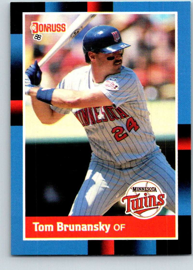1988 Donruss #245 Tom Brunansky Mint Image 1