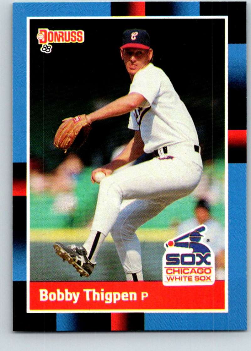 1988 Donruss #247 Bobby Thigpen Mint Image 1