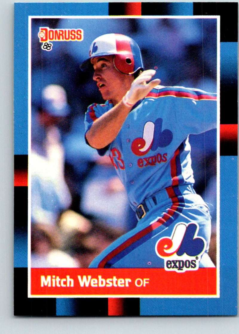 1988 Donruss #257 Mitch Webster Mint Image 1