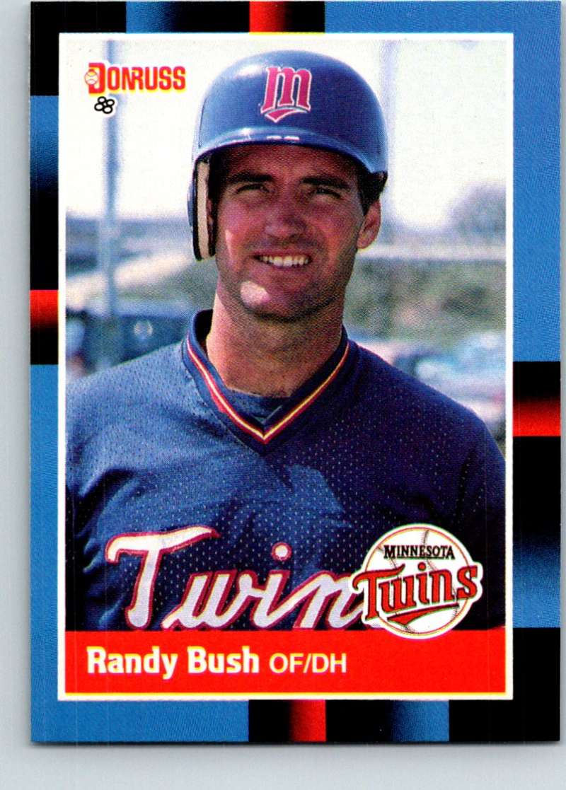 1988 Donruss #272 Randy Bush Mint Image 1