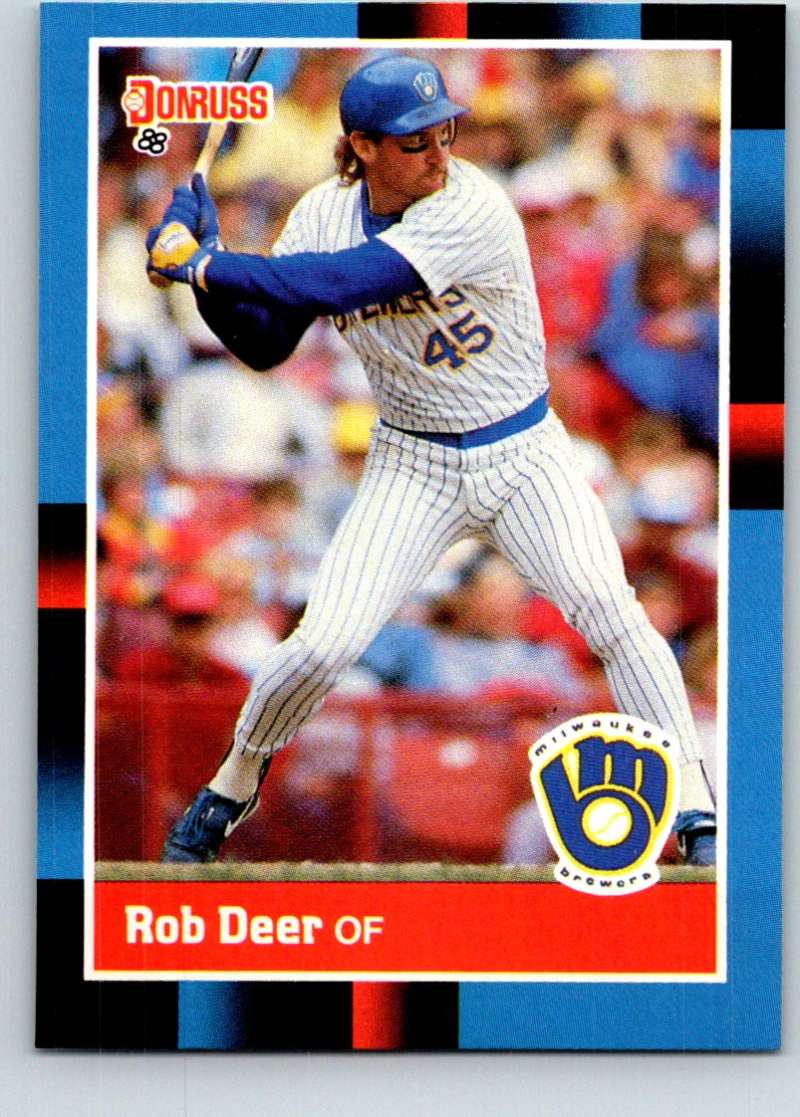 1988 Donruss #274 Rob Deer Mint Image 1