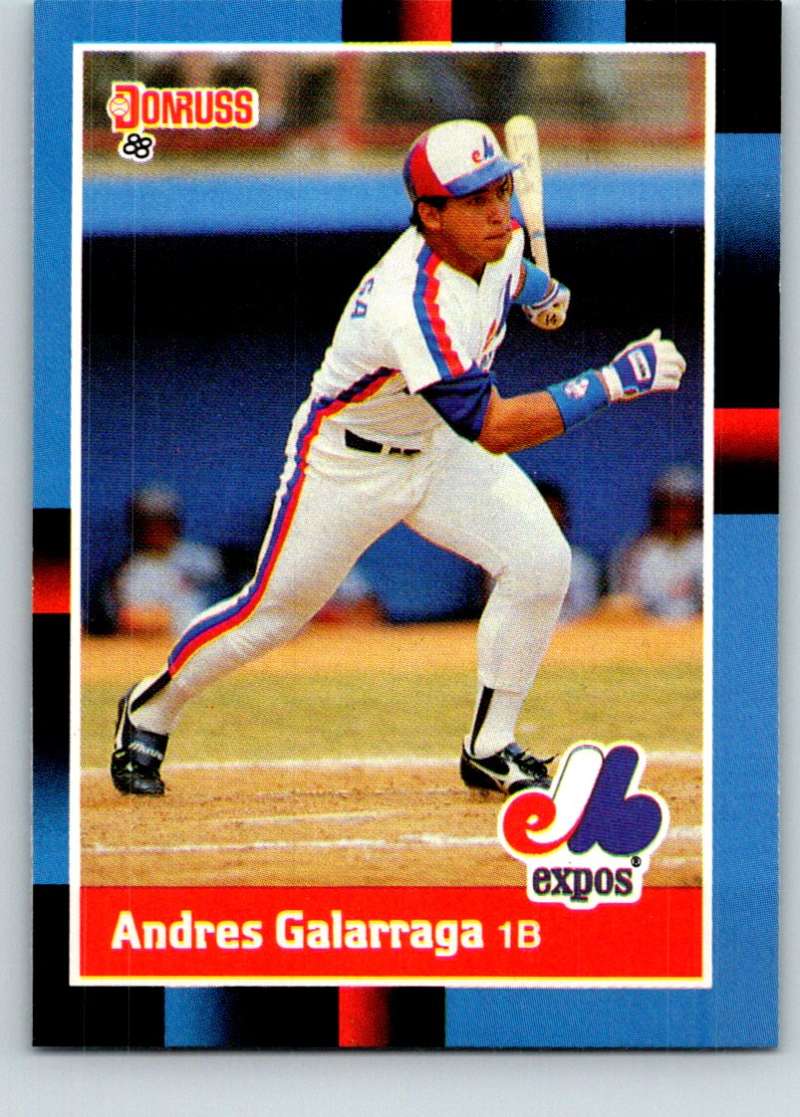 1988 Donruss #282 Andres Galarraga Mint Image 1