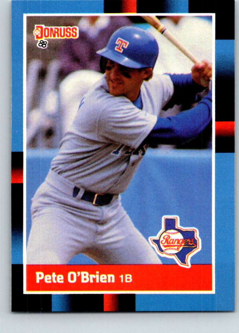 1988 Donruss #284 Pete O'Brien Mint Image 1