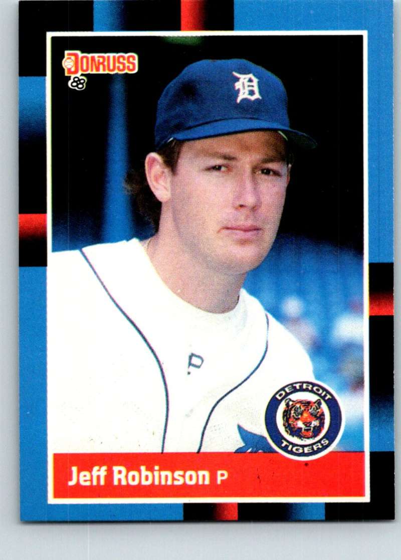 1988 Donruss #296 Jeff M. Robinson Mint Image 1