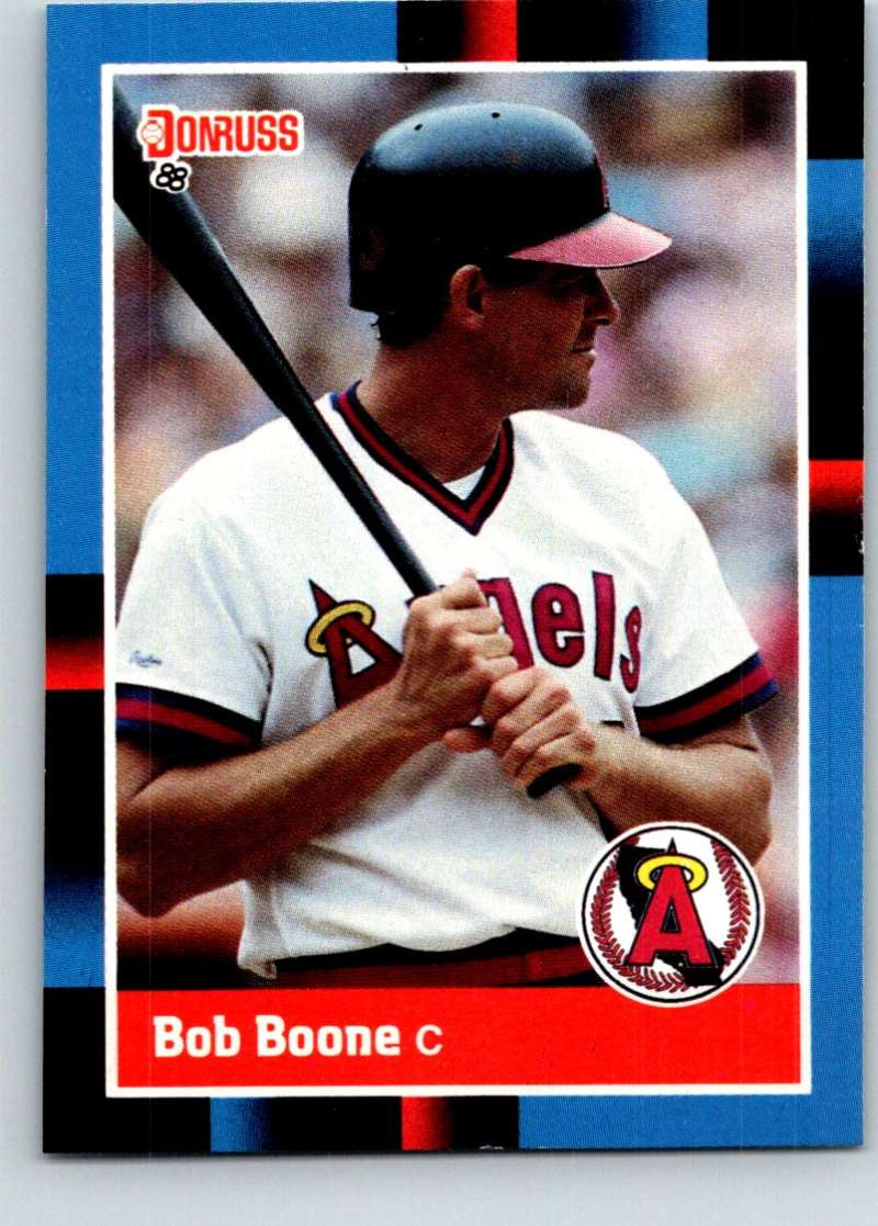 1988 Donruss #305 Bob Boone Mint Image 1