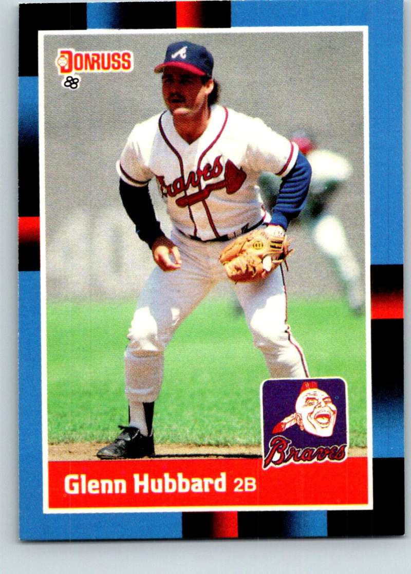 1988 Donruss #314 Glenn Hubbard Mint Image 1