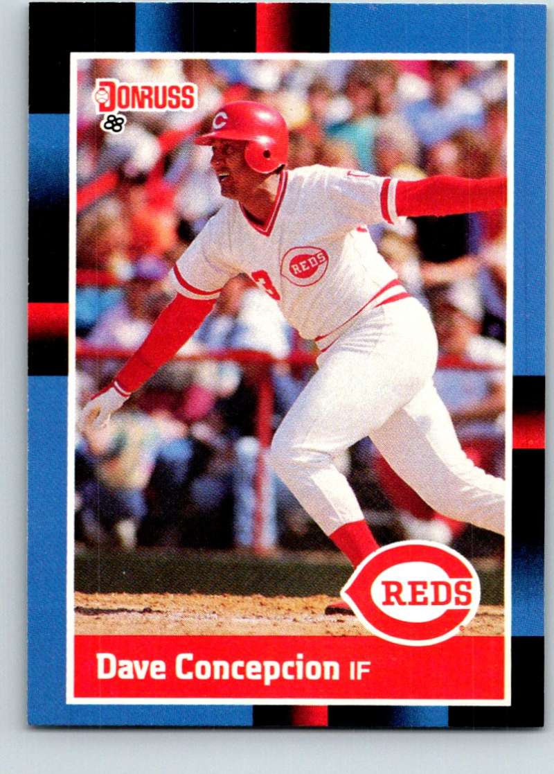 1988 Donruss #329 Dave Concepcion Mint Image 1
