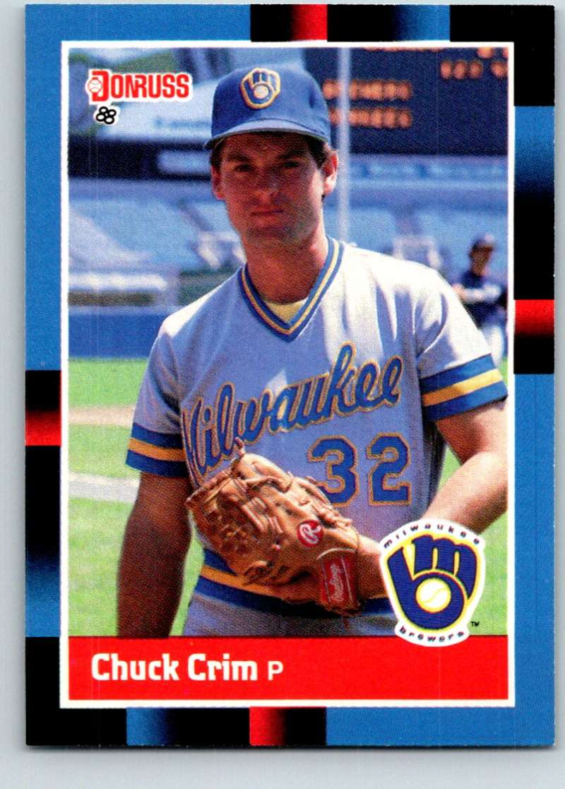 1988 Donruss #355 Chuck Crim Mint Image 1
