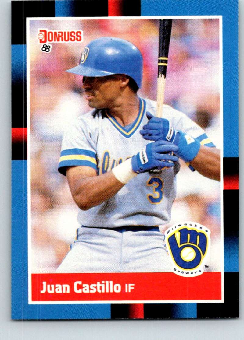 1988 Donruss #363 Juan Castillo Mint Image 1