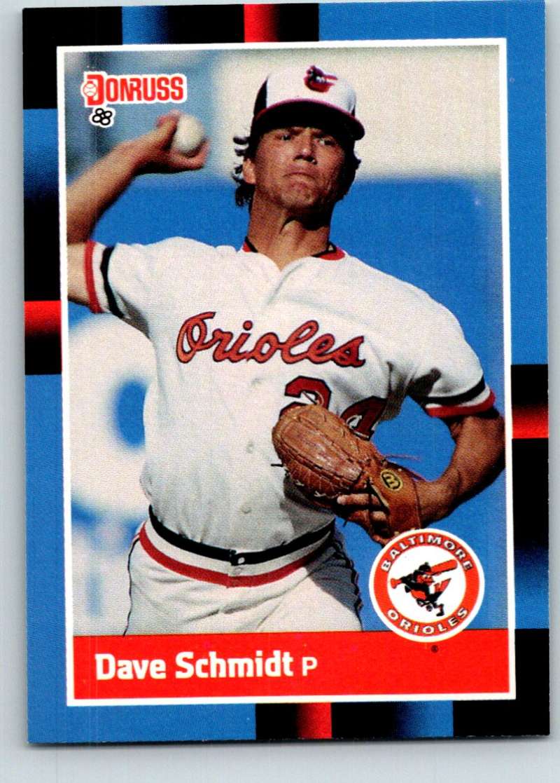 1988 Donruss #371 Dave Schmidt Mint Image 1
