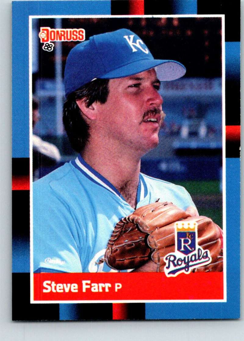 1988 Donruss #378 Steve Farr Mint Image 1