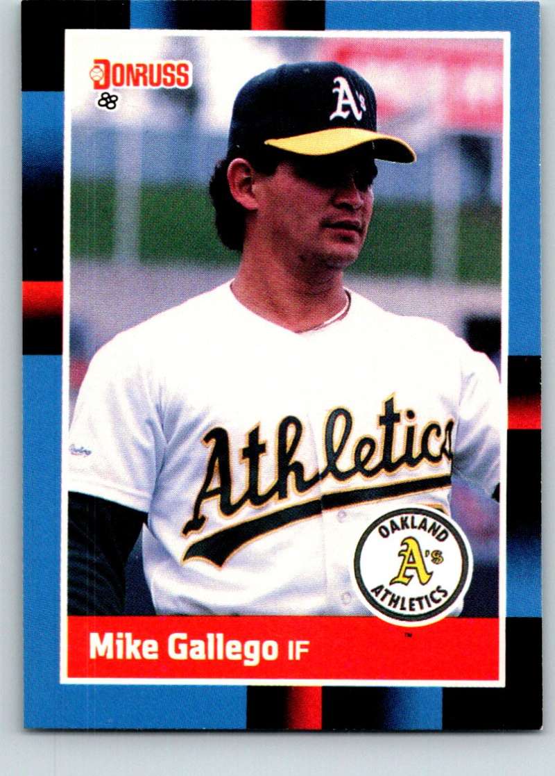 1988 Donruss #379 Mike Gallego Mint Image 1