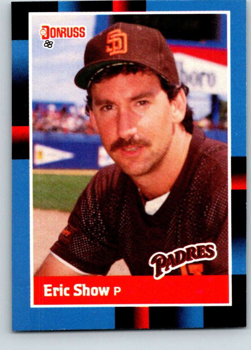 1988 Donruss #387 Eric Show Mint Image 1
