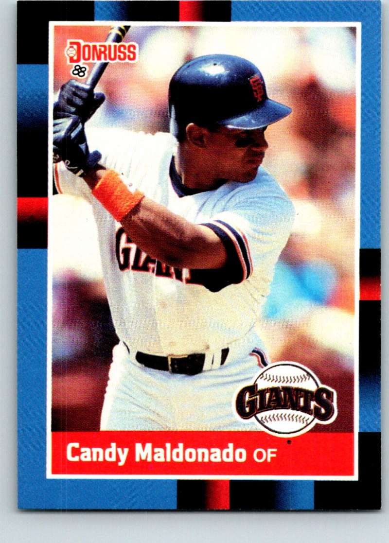 1988 Donruss #391 Candy Maldonado Mint Image 1
