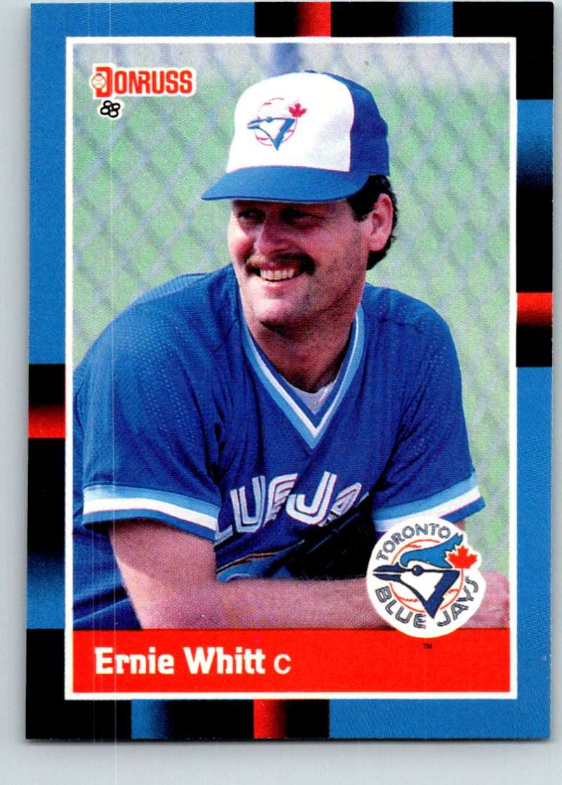 1988 Donruss #394 Ernie Whitt Mint Image 1